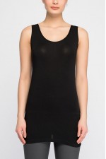 JİBER BAYAN UZUN GENİŞ ASKILI ATLET BEYAZ