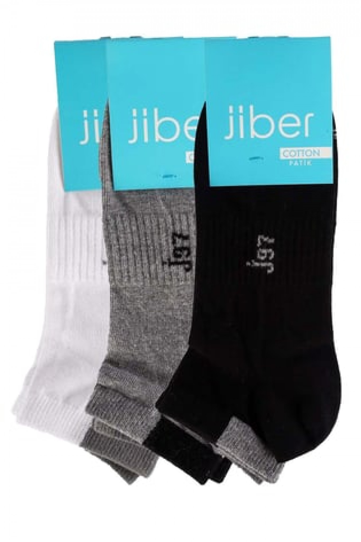 Jiber Erkek Cotton Patik 12'li