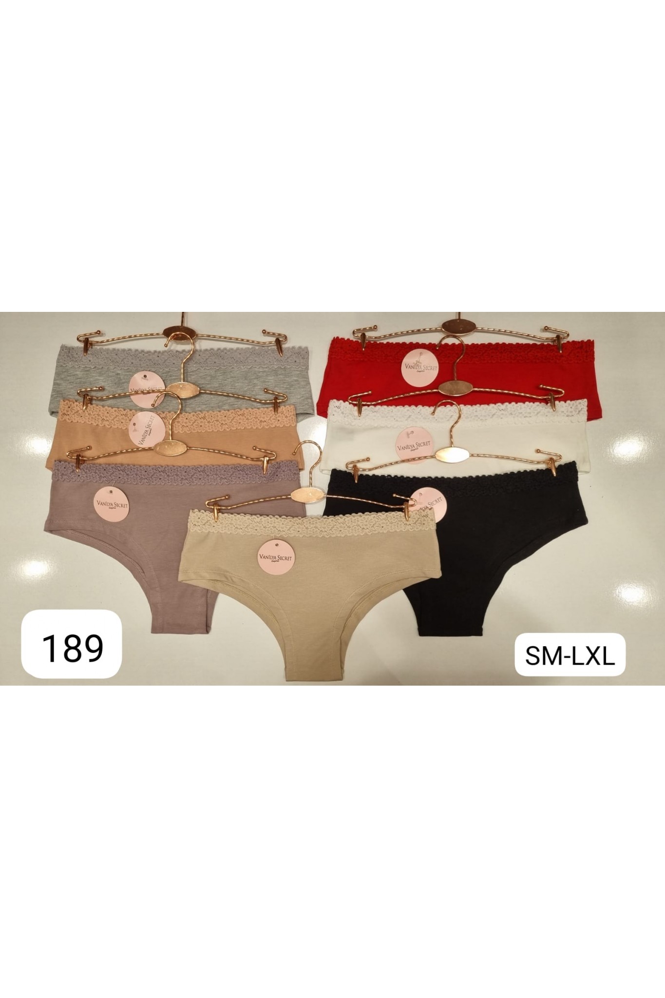 Vanilya Secret 189 Kadın Külot 12'li