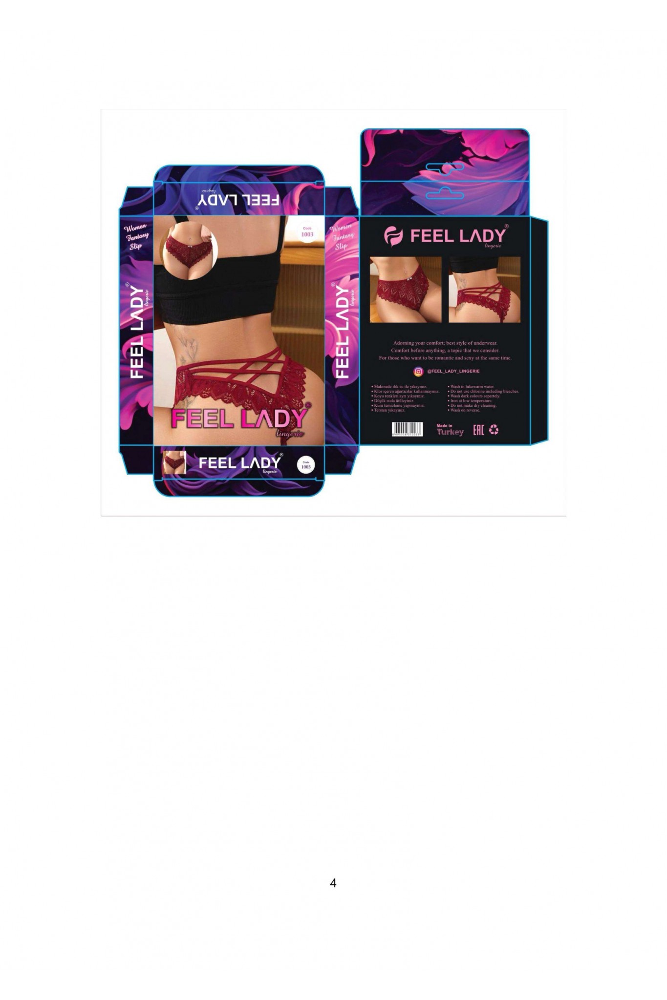 Lily Bicnca 1003 Kadın Fantazi Külot