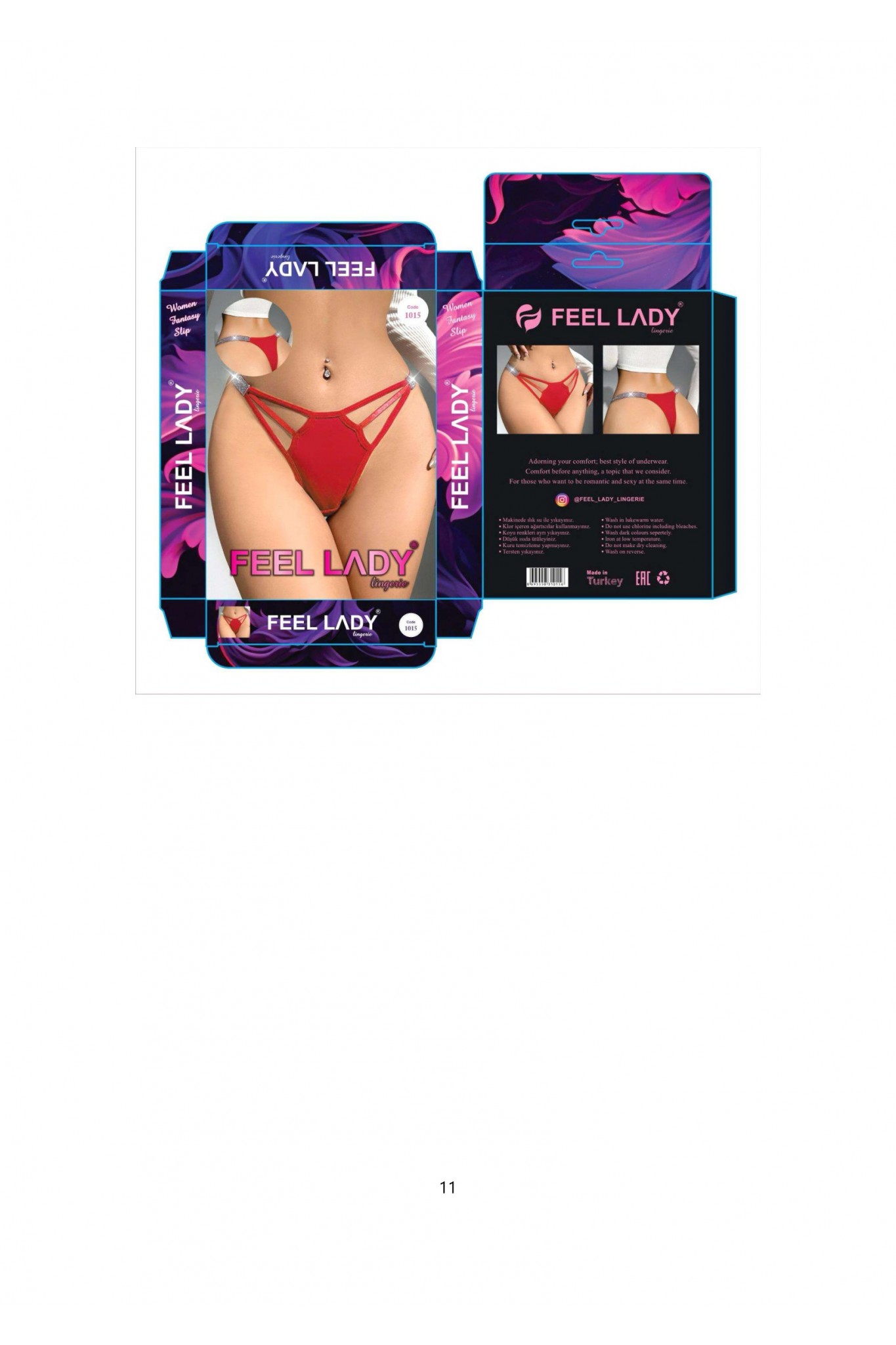 Lily Bicnca 1015 Kadın Fantazi Külot