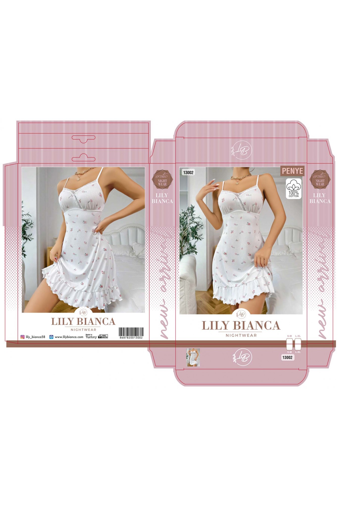 Lily Bicnca 13002 Kadın Fantazi Gecelik