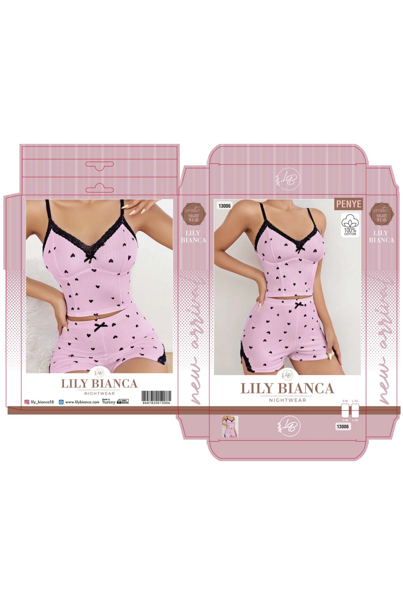 Lily Bicnca 13006 Kadın Fantazi Gecelik