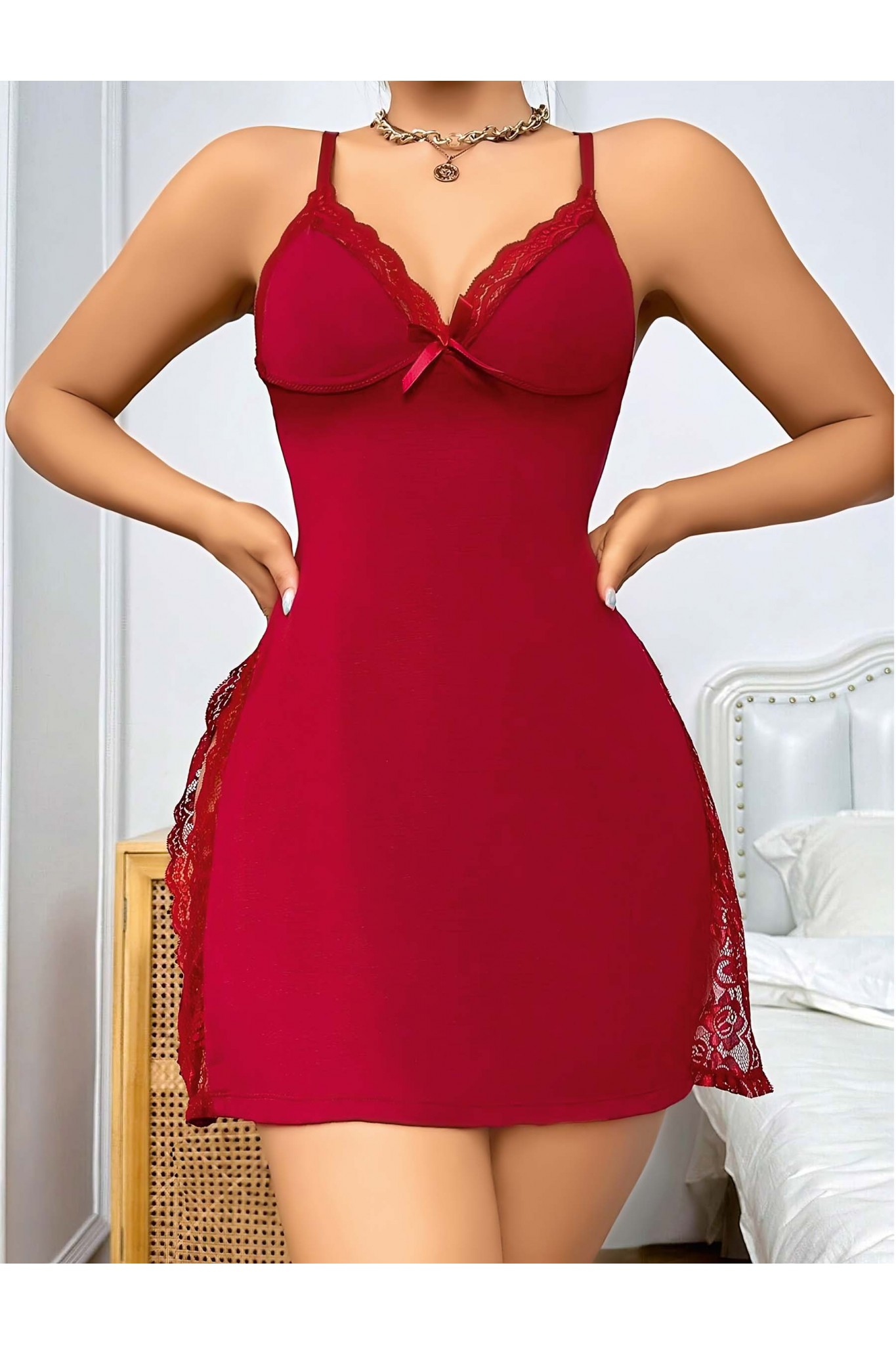 Lily Bicnca 13038 Kadın Fantazi Gecelik