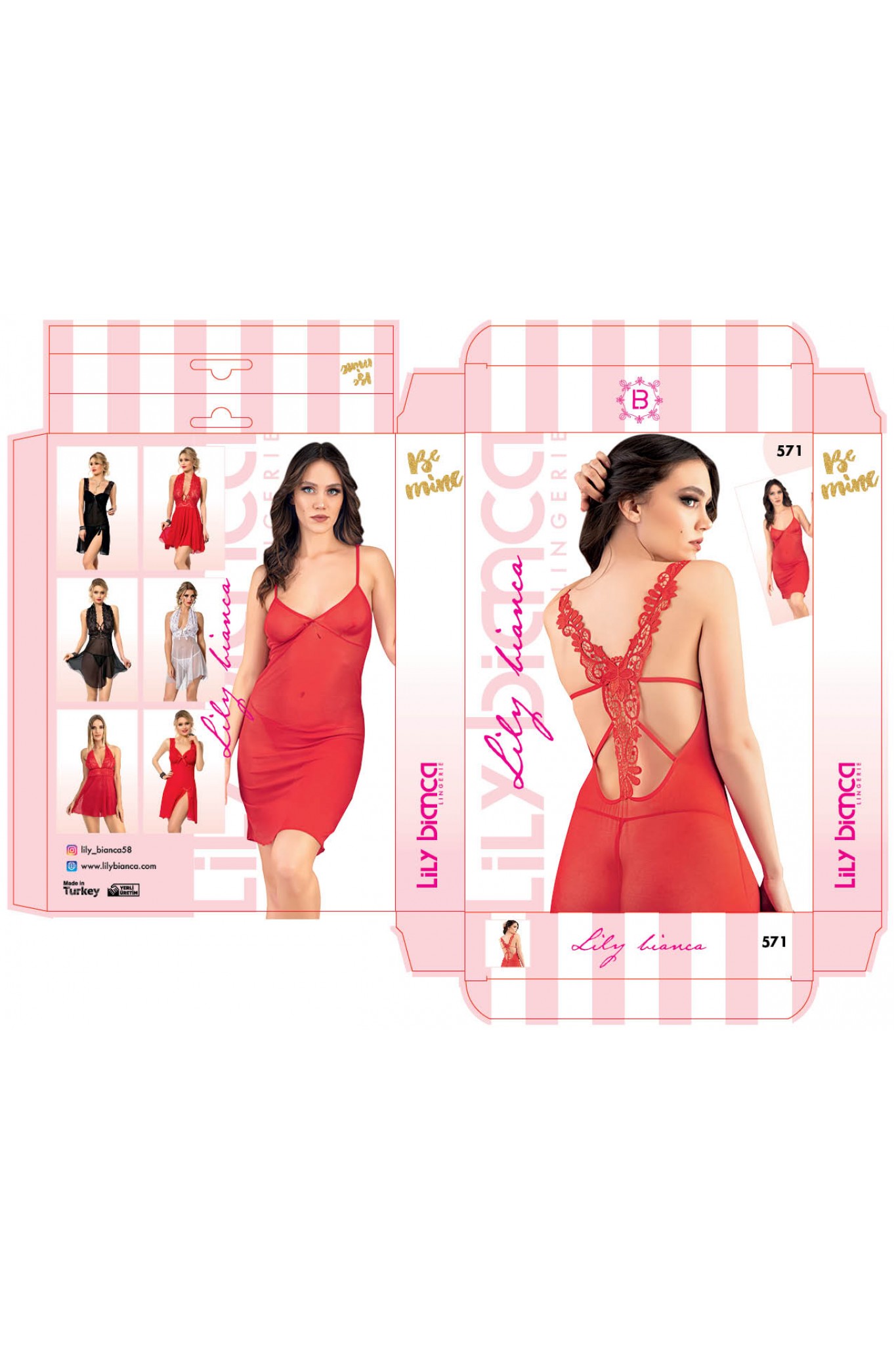 LİLY BİCNCA 571 BAYAN FANTAZİ GECELIK