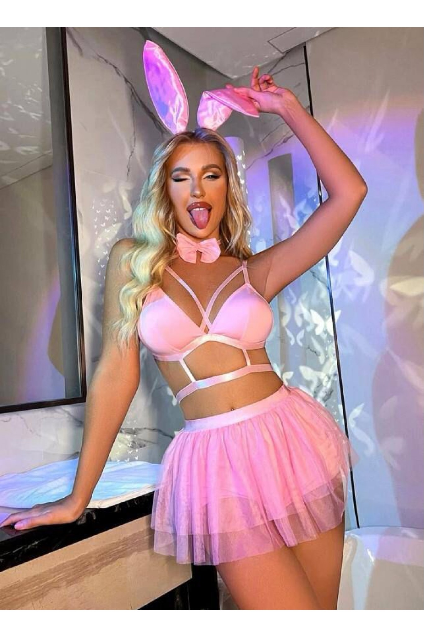 Jesıca Bella E-00104 Kadın Fantazi Gecelik