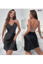 BELENG 5610  SATEN SİM ASKILI FANTAZİ GECELİK