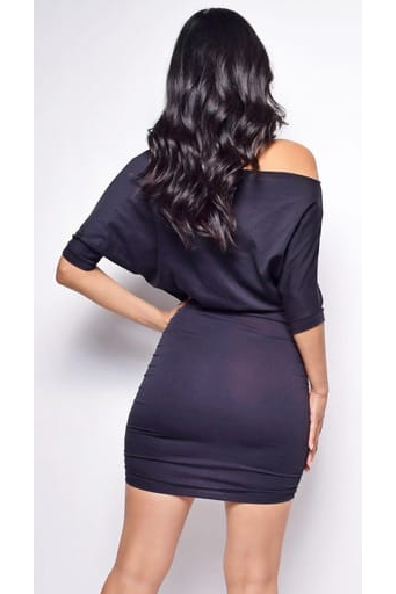 Beleng 7025 Siyah Elbise