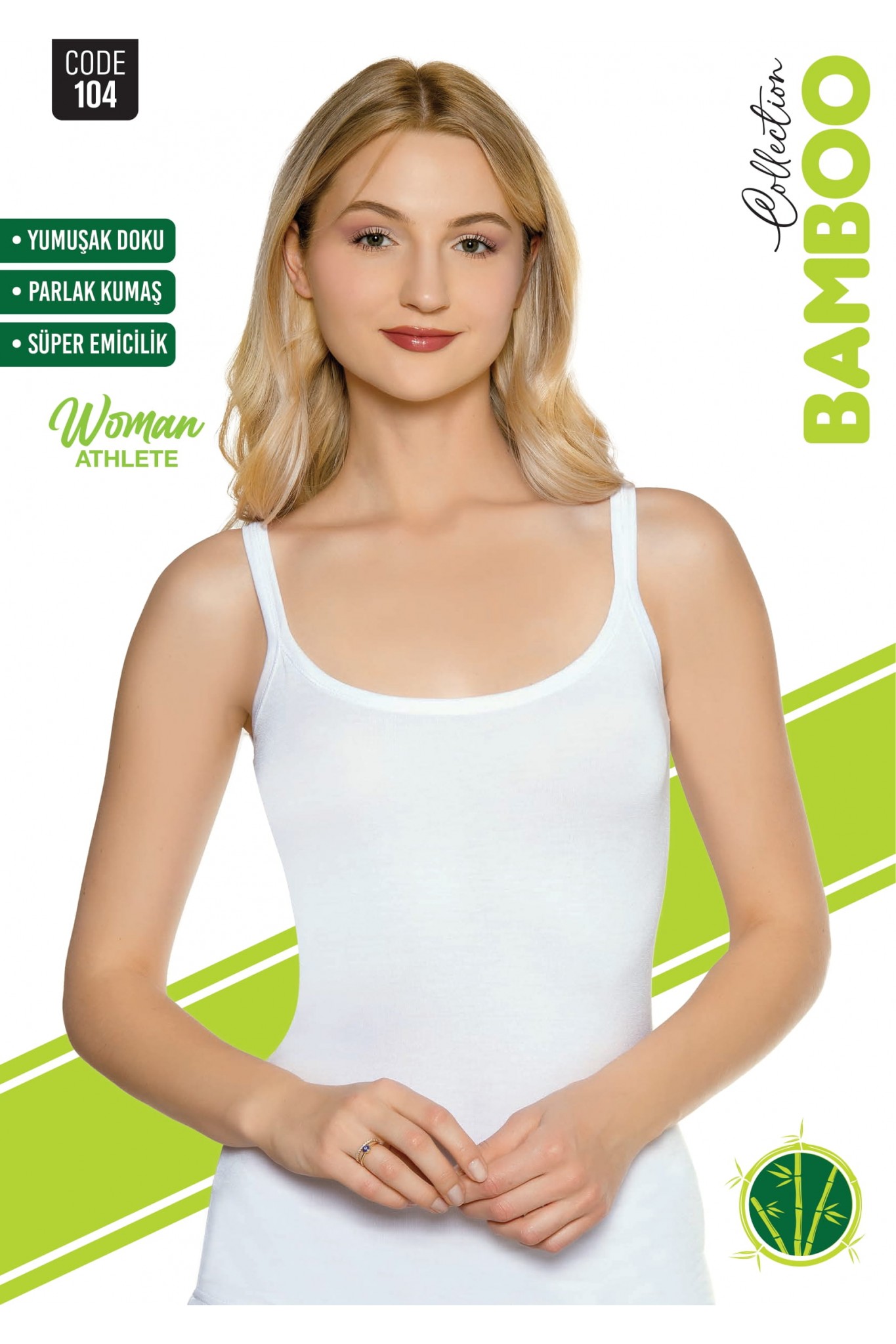 Sortie Kadın Bambu Parmak Askılı Atlet