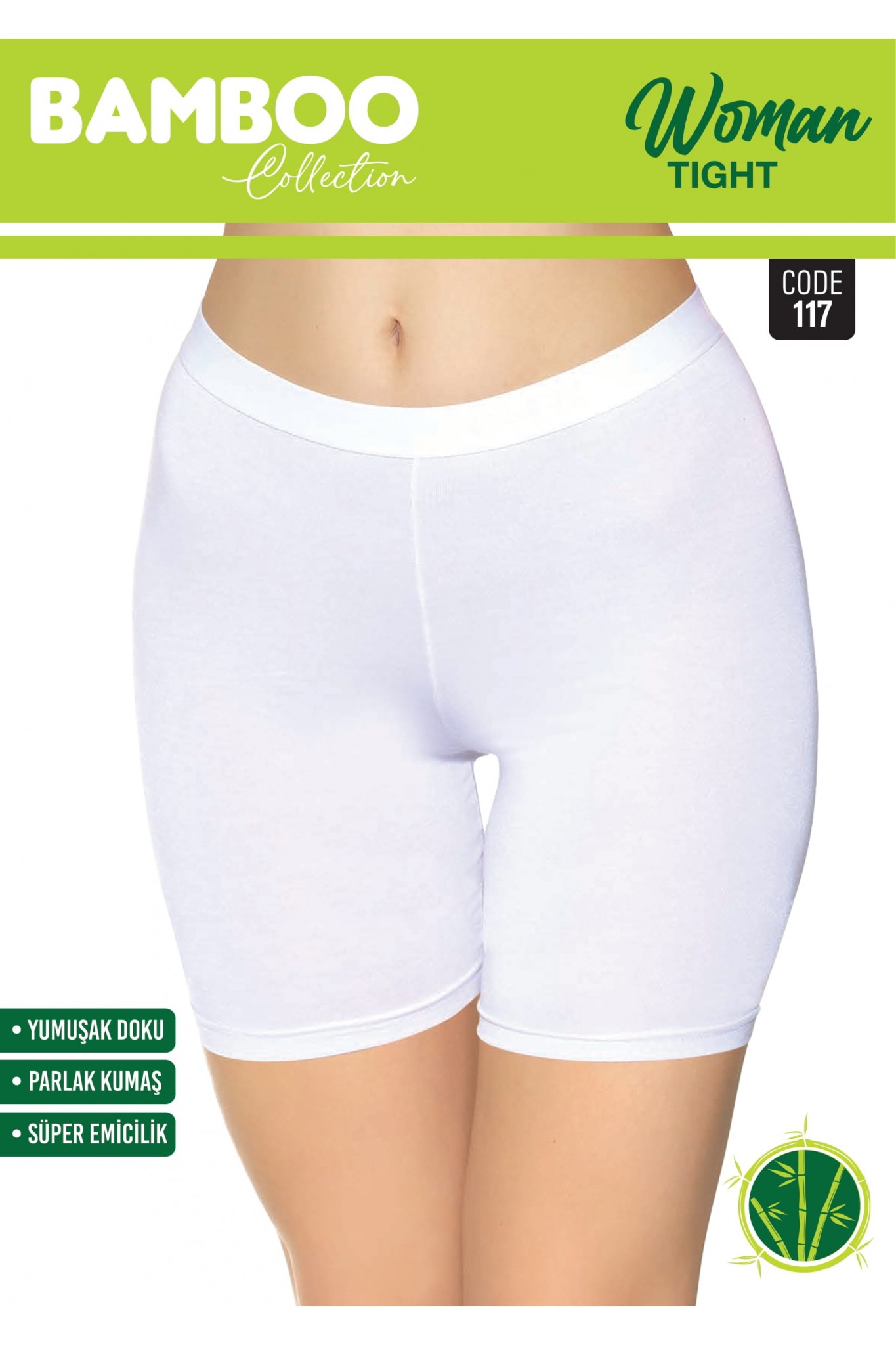 Sortie Kadın Bambu Mini Tayt