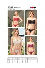 NURTEKS 4584 DESTEKLİ SUTYEN TAKIM