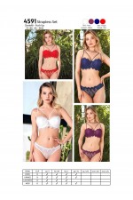 NURTEKS 4591 DESTEKLİ SUTYEN TAKIM