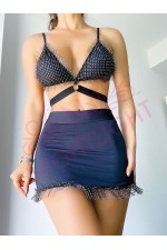 NIGHTLIGHT 1036 BAYAN ETEKLİ FANTAZİ TAKIM