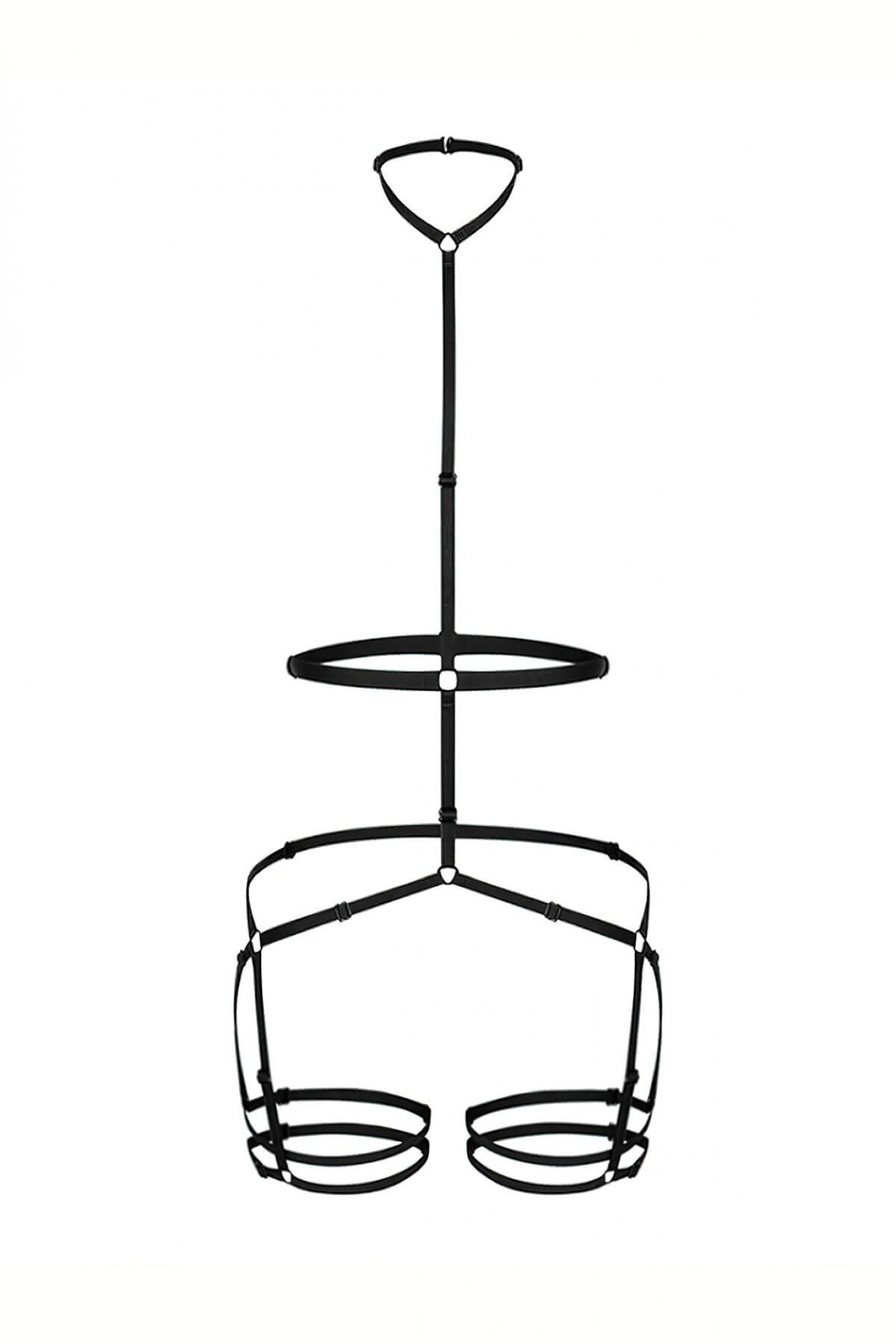 Nightlight 8007 Bel Ve Bacak Detaylı Fantazi Harness