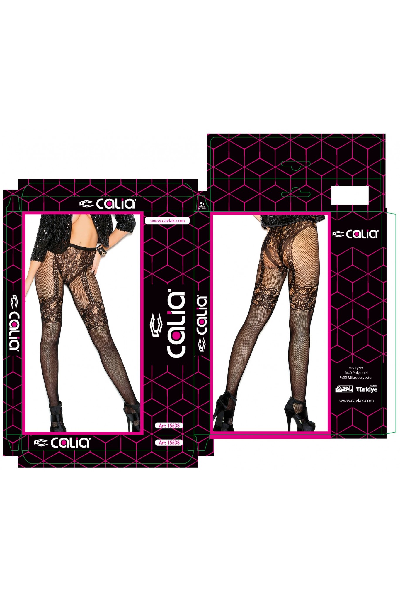 Calia Kadın Vucut Corabı RENK: Siyah