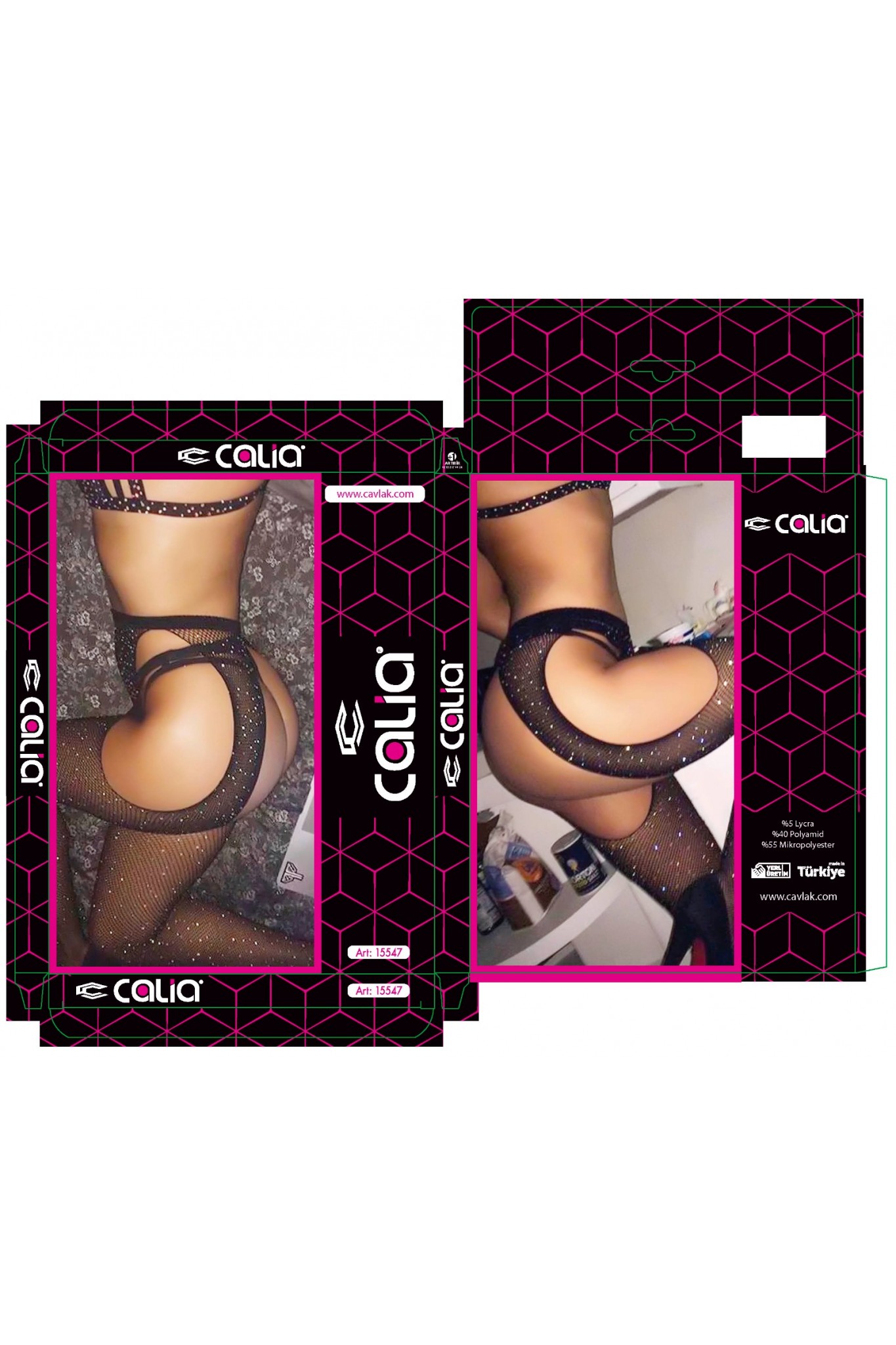 Calia Kadın Vucut Corabı RENK: Siyah