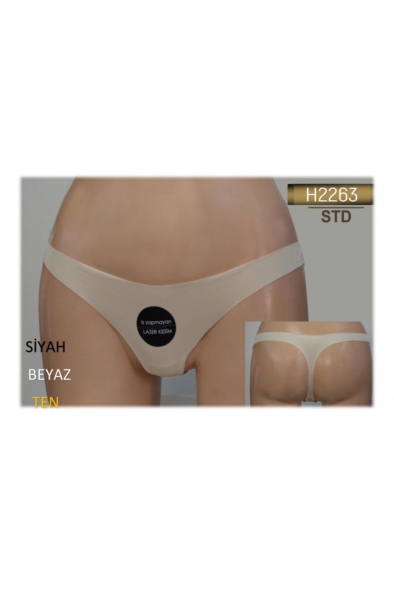 Helena H2263 BD:STD Tanga Laz. Kes. 12'li