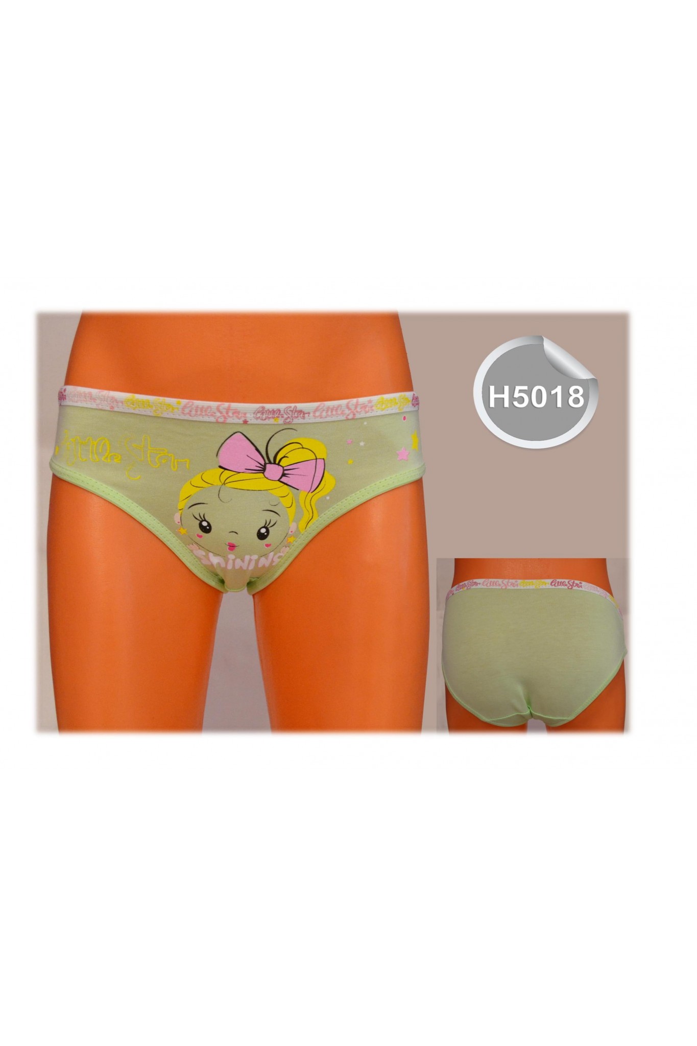 Helena H5018 Kız Cocuk Külot Lıttle Sta 12'li