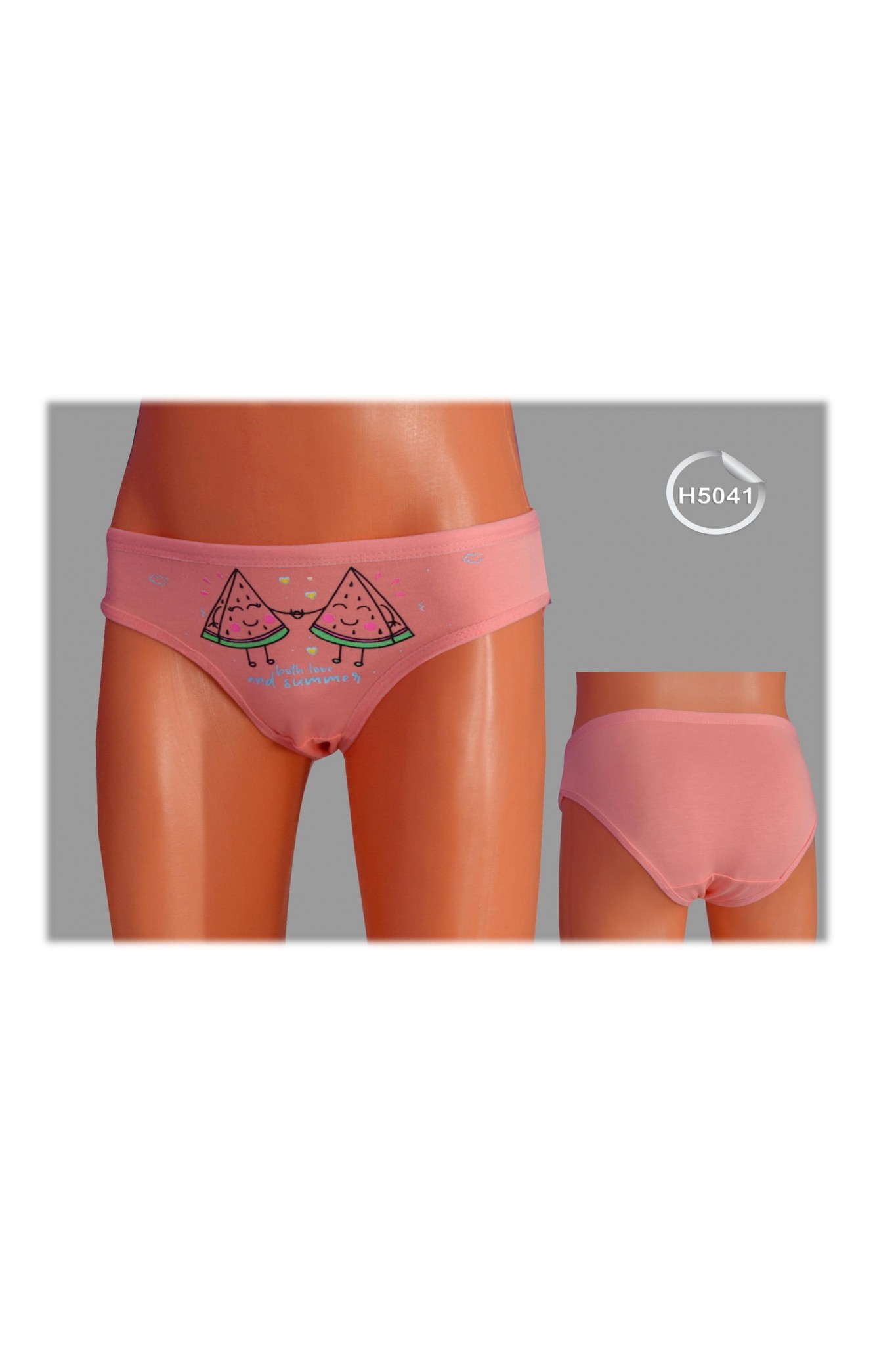 Helena H5041 Kız Cocuk Külot Karpuz Baskı 12'li