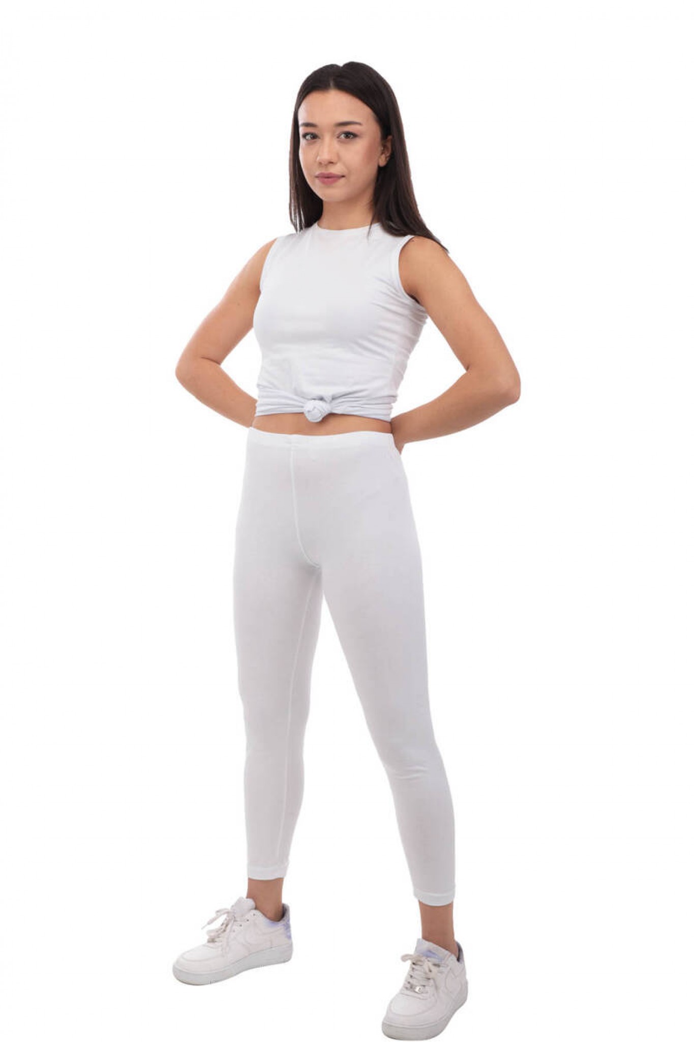 Tutku 173 Düz Uzun Kadın Tayt 6'lı