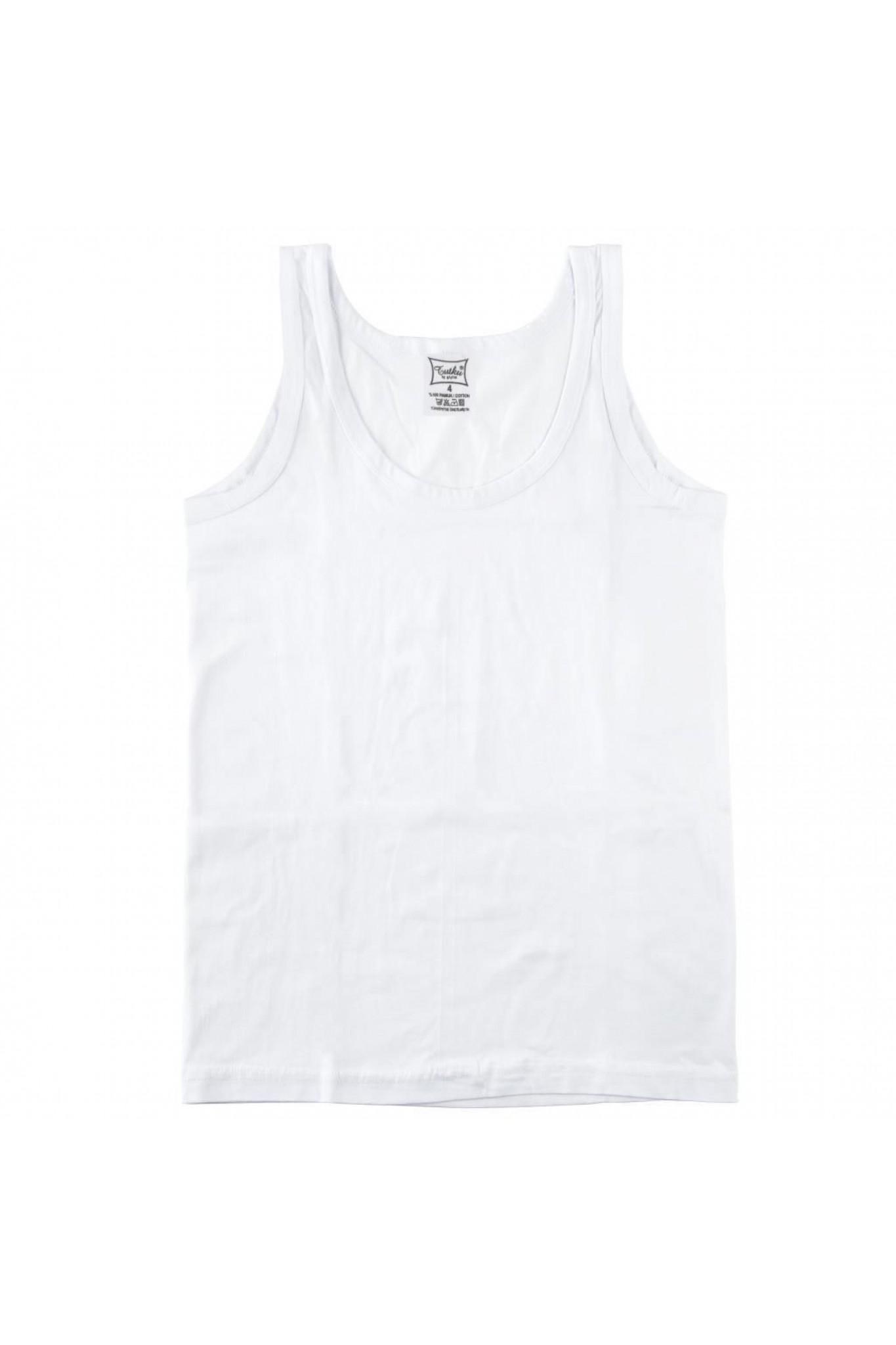 Tutku 0124 Erkek Çocuk Penye Atlet 6'lı