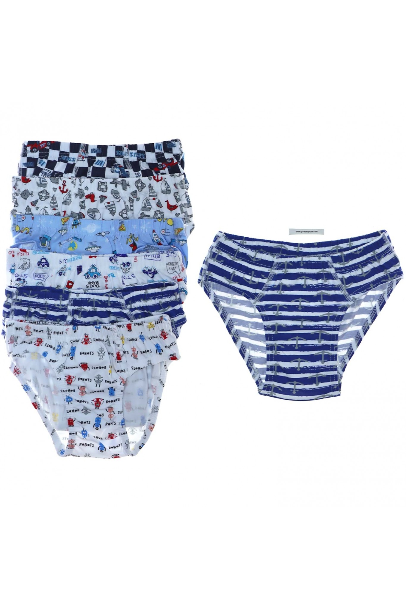 Tutku 0255 Çocuk Elastan Emp Slip 12'li