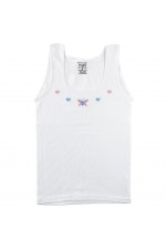 TUTKU 0166 KIZ GENİŞ ASKILI İŞLEMELİ