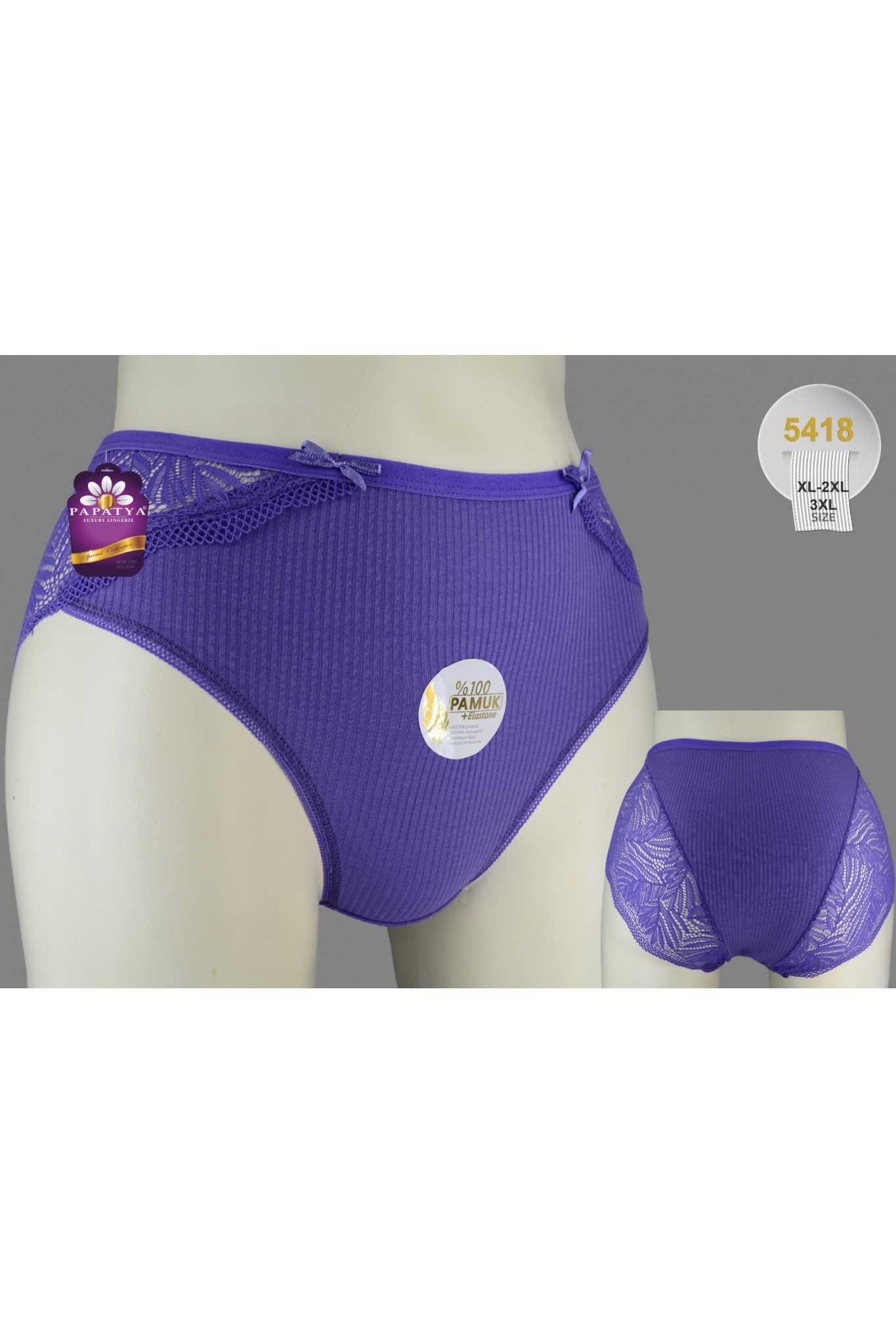 Papatya 5418 Bato On Rıbana Arka Bant Asorti 12'li