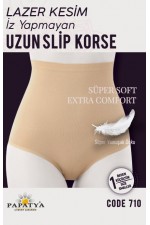 PAPATYA 710 LAZER KESİM SLIP KORSE