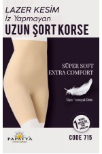 PAPATYA 715 LAZER KESİM ŞORT KORSE