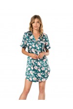 Moongirl 022 Bayan Saten Gecelik