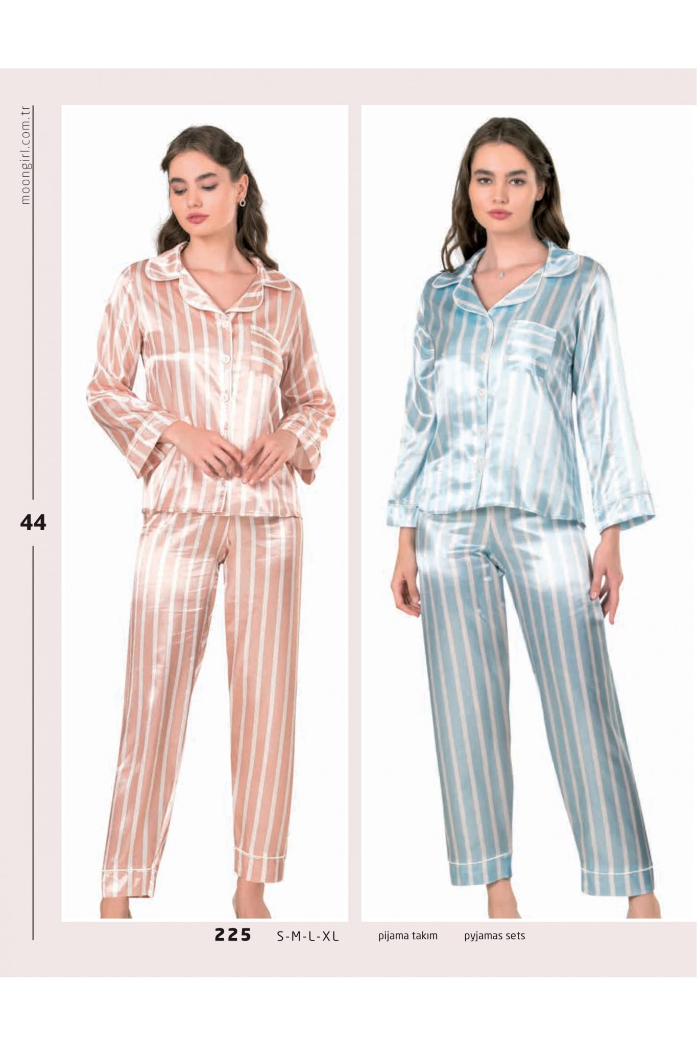 Moongirl Sat Uzun Pijama Takım KOD:225