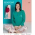 Senfoni 10211 Kadın Penye Uzun Kollu Pijama Takım