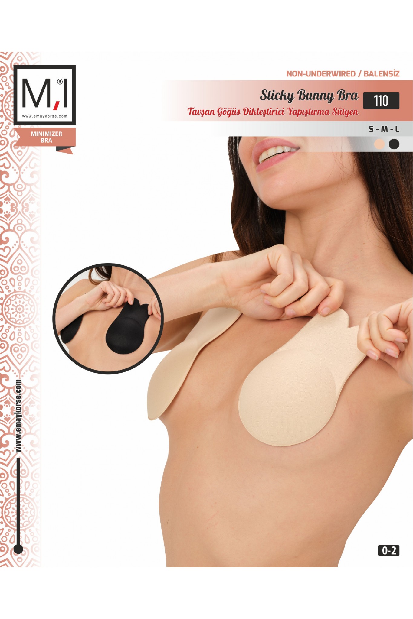 Mı 110 Tanşan Gögüs Dikleştirici Yapıştırma Sütyen