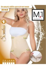 MI 2043 SEAMLESS ÖNDEN AGRAFLI GÖĞSÜ AÇIK