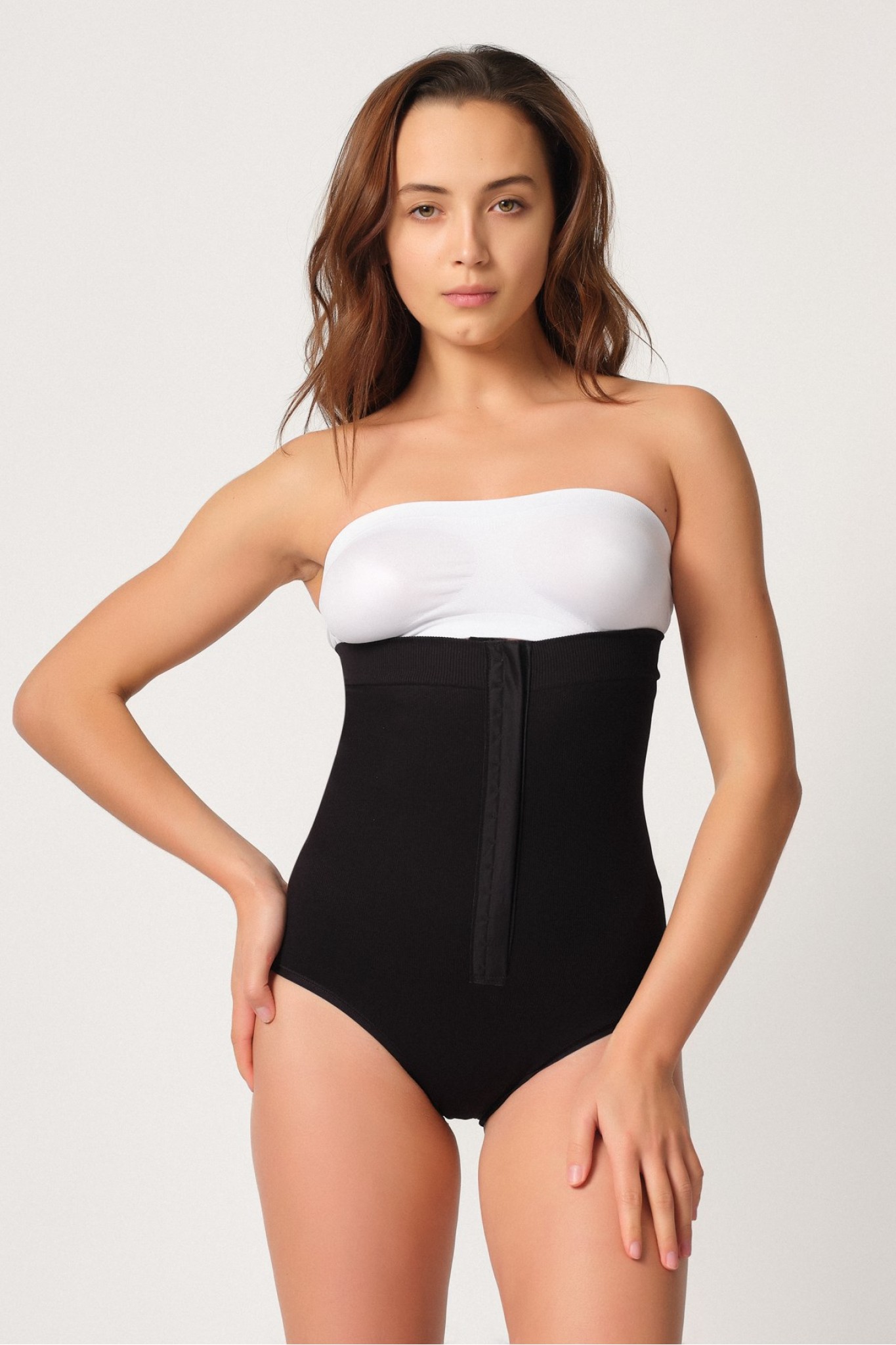 Emay 2088 Kadın Önden Agraflı Seamless Slip Korse