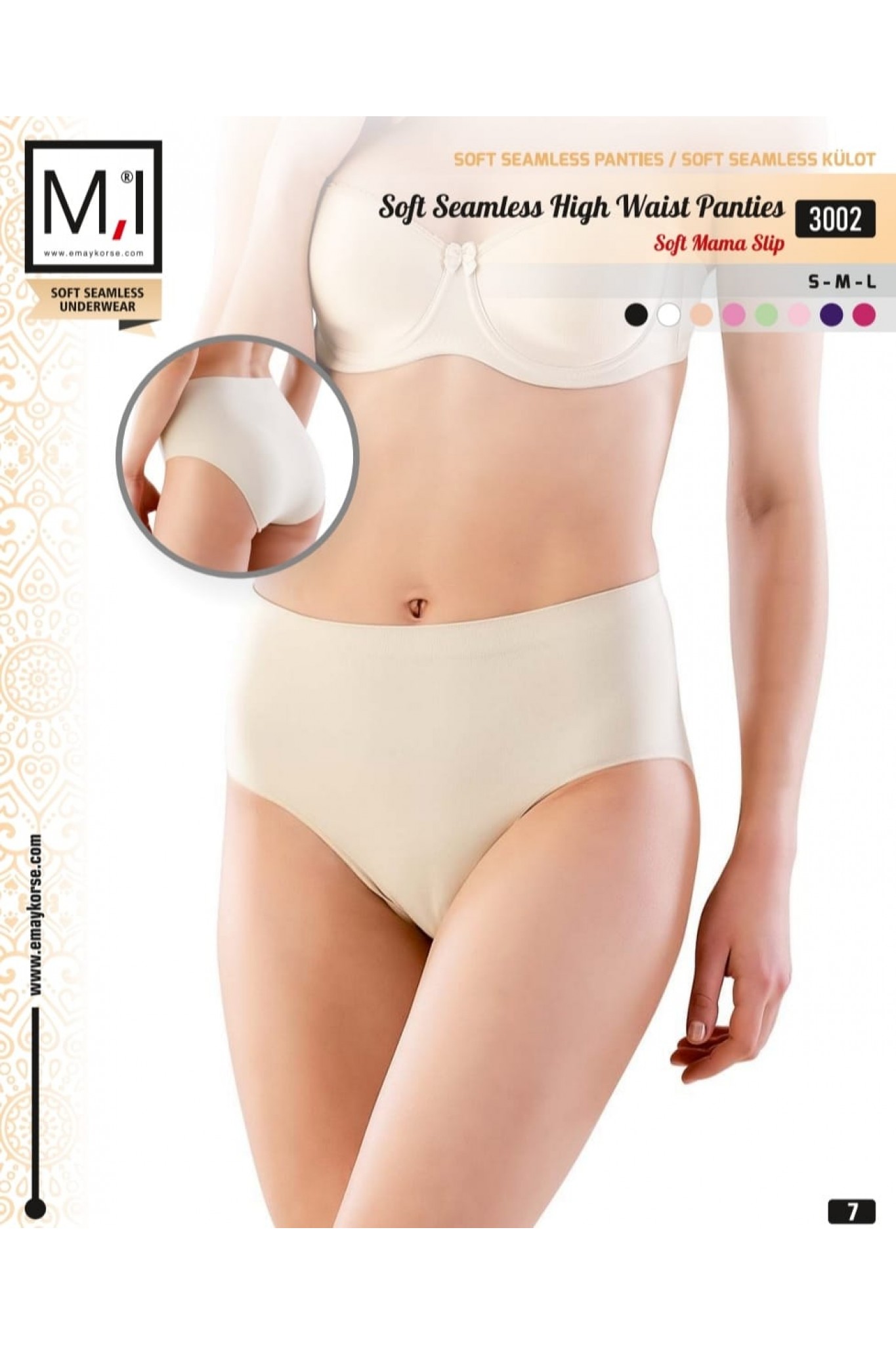 Mı 3002 Seamless Mama Slip