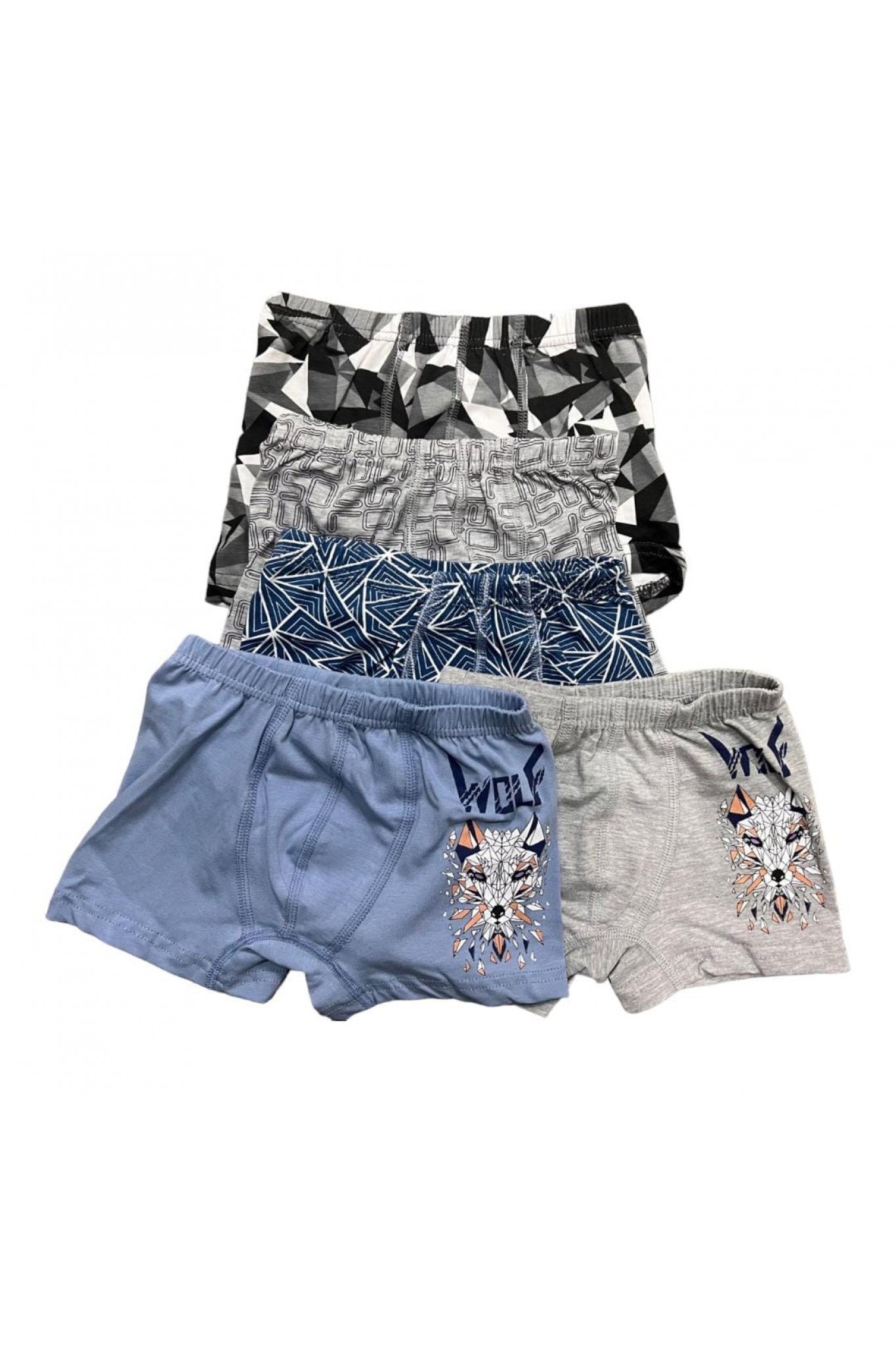 Luxxa 2408 Erkek Çocuk Boxer 10'lu