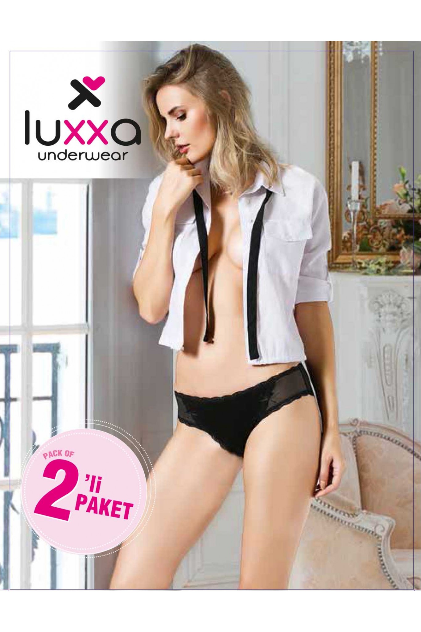 Luxxa 4012 Kadın Dantelli 2'li Bikini