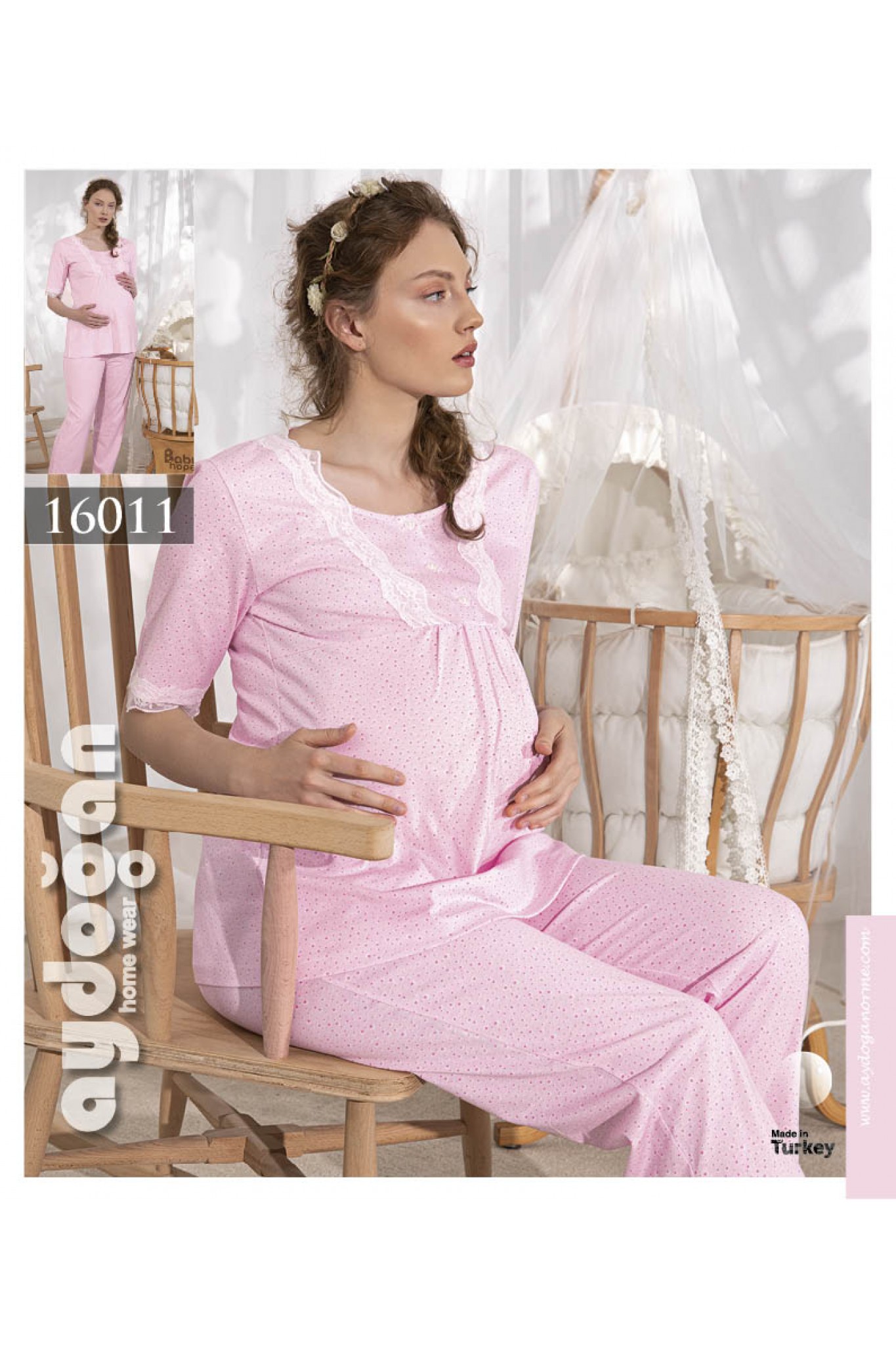 Aydoğan 16011 İkili Hamile Kısa Kol Takım