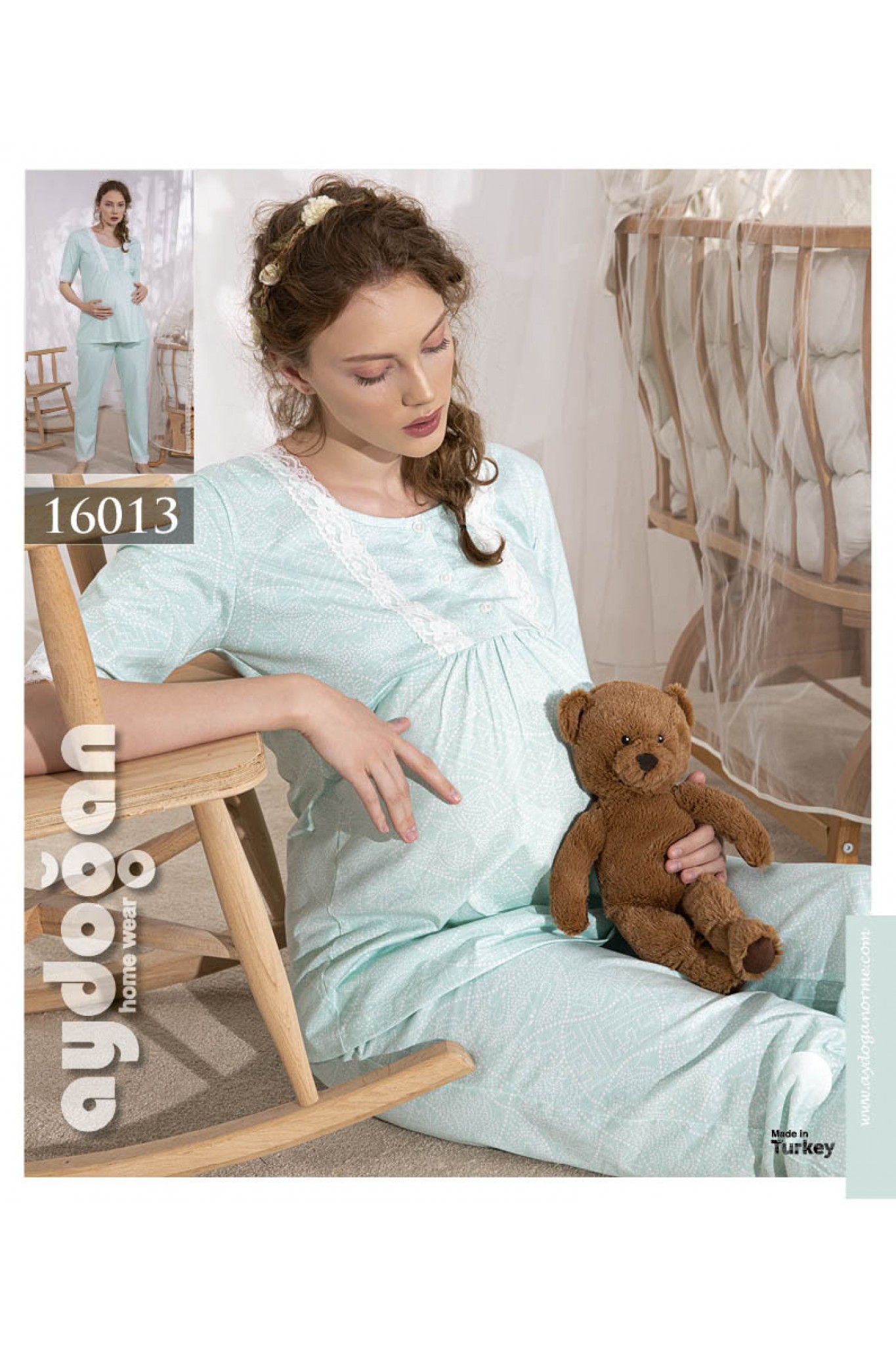 Aydoğan 16013 İkili Hamile Kısa Kol Takım