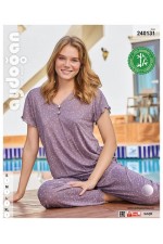 AYDOĞAN 240131 BAYAN BAMBU PATLI K.KOL PJ TAKIM