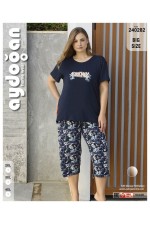 AYDOĞAN 240282 BAYAN BTL.BERMUDA VİS.BİS.K.KOL PJ TAKIM