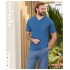 Aydoğan 240330 Erkek Suprem V Yaka Kısa Kollu Pijama Takım