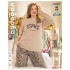 Aydoğan 240682 Kadın Battal. Thermal Uzun Kollu Pijama Takım