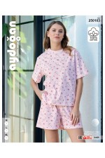 AYDOĞAN 250103 BAYAN SÜPREM ŞORTLU BİS.K.KOL PJ TAKIM