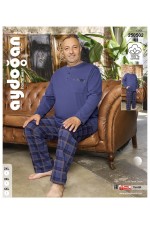 AYDOĞAN 250502 ERKEK SUPREM BATT.PATLI U.KOL PİJAMA TAKIMI