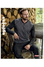 AYDOĞAN 3387 BAY JAKARLI PİJAMA TAKIM