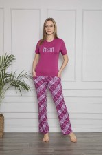AYDOĞAN 9357 BAYAN MODAL KISA KOL PİJAMA TAKIM