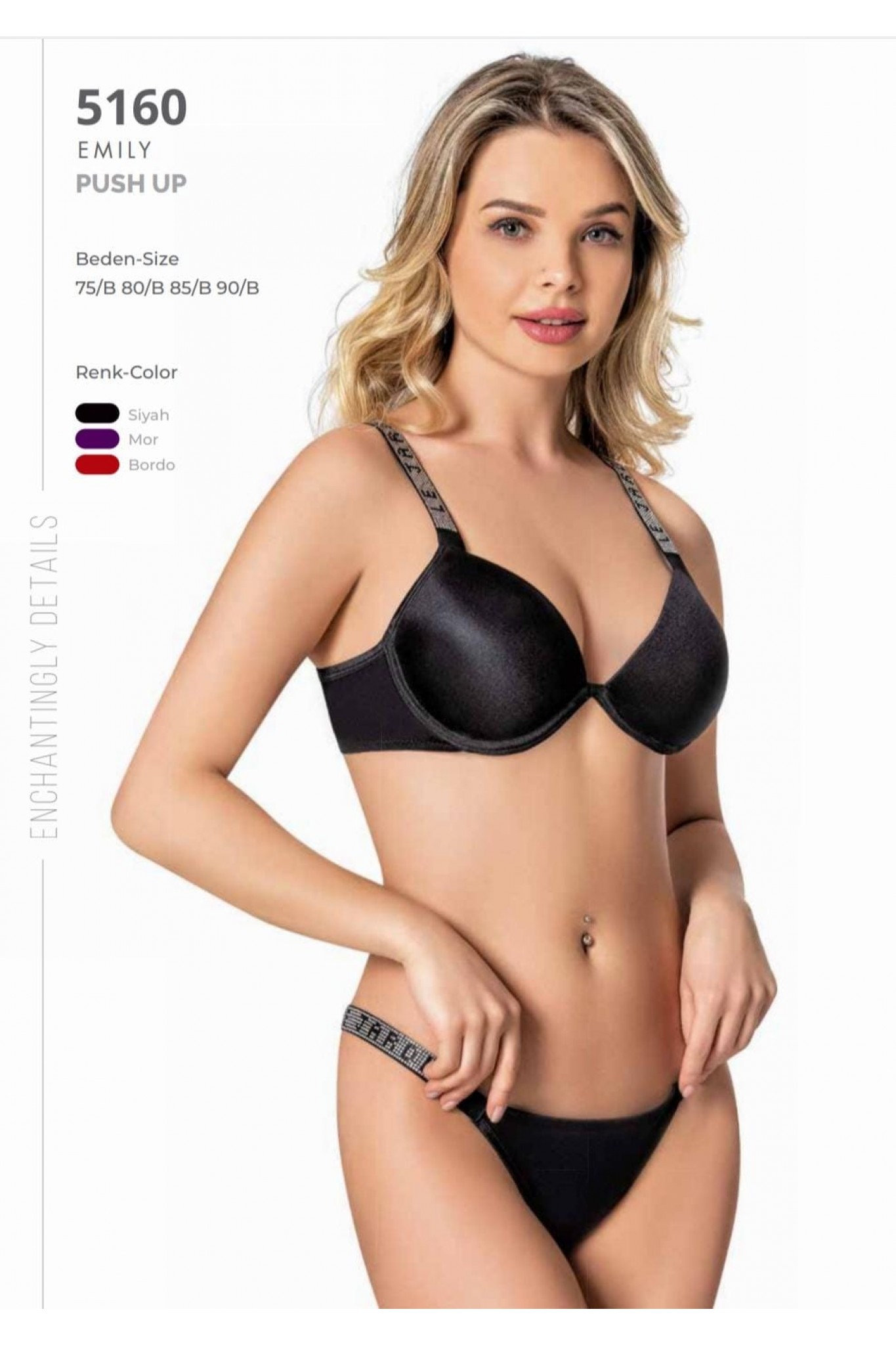 Le Jar Askılı Push-Up Sütyen Takımı